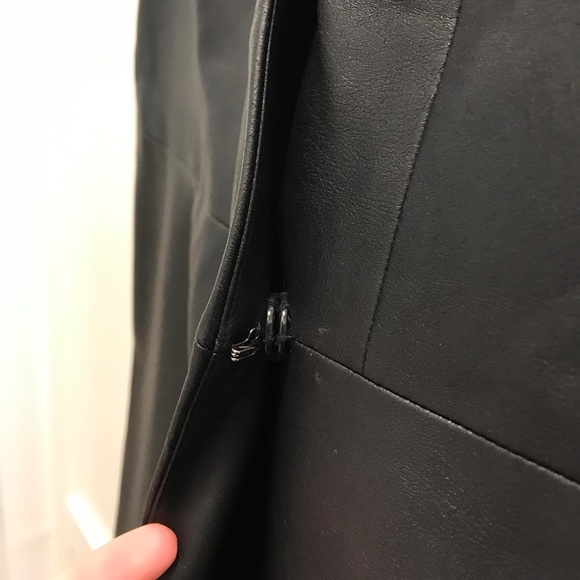 Faux leather dress - Picture 4 of 7